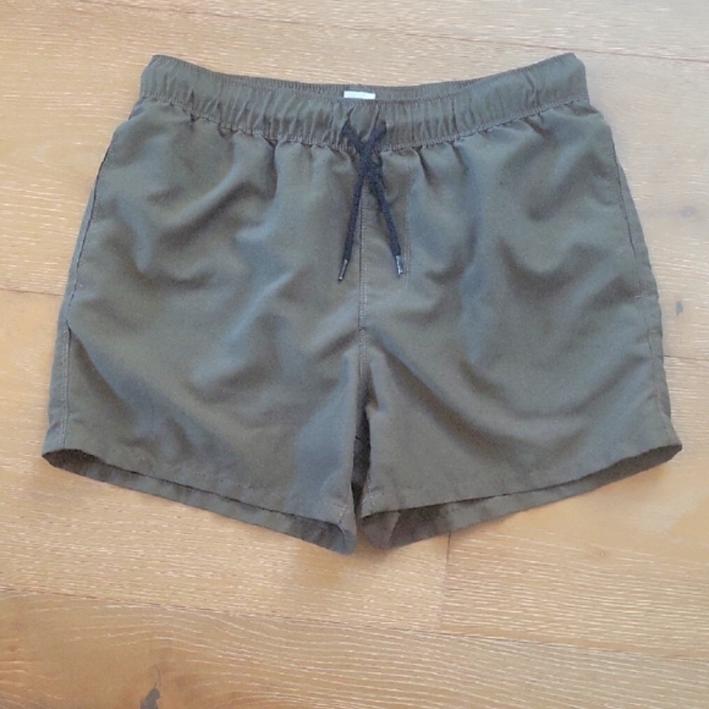 Dark Olive Green Women's Athletic Shorts